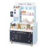 Honey Joy Kids Ice Cream Shop with 27 Accessories for Aged 3+-Blue