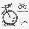 SPORTNOW Portable Bike Floor Stand, Freestanding Bike Rack for 16