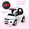 HOMCOM Ride on Car Baby Toddler Walker Foot to Floor Sliding Car Slider White