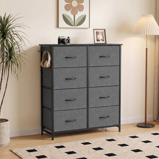 HOMCOM Chest of Drawers in Grey