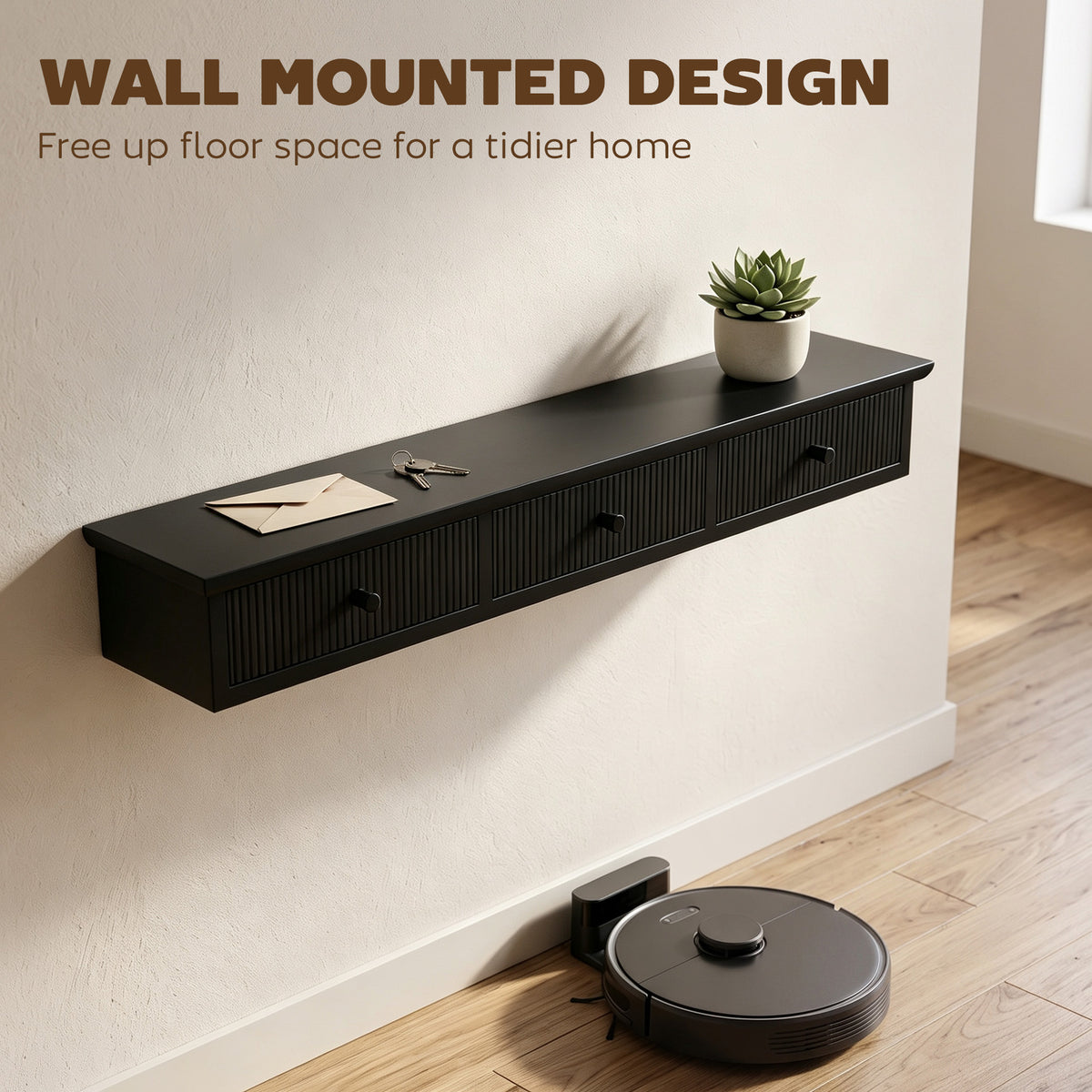 HOMCOM Shelf in Black