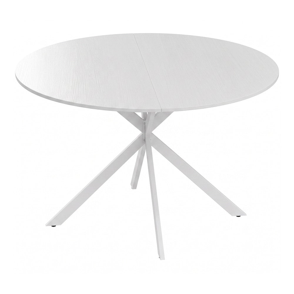 HOMCOM Dining Table for 4 in White