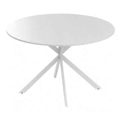 HOMCOM Dining Table for 4 in White
