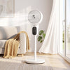 HOMCOM 20 dB Silent Standing Fan for Bedroom, 39