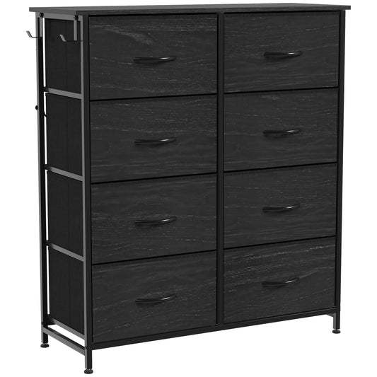 HOMCOM Chest of Drawers in Black