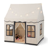 Indoor Kids Play Tent with Star Lights for Children Boys Girls Gift-Beige