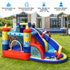 Inflatable Bounce Castle 6-in-1 Water Park with Curved Slide