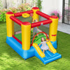 Inflatable Bounce House Kids Castle Slide Bouncer with 550W Blower