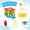 Inflatable Bounce House Kids Castle Slide Bouncer with 550W Blower