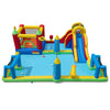 Inflatable Bounce House Kids Water Slide with Climbing Wall