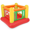 Inflatable Bounce House for Kids with Transparent Side Walls and Square/Triangle Openings-Orange