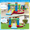 Inflatable Bounce House with Slide and Jumping Area with Blower