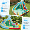 Inflatable Water Slide with 680W Blower for Kids Aged 3-12