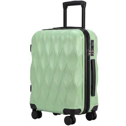 HOMCOM 20Inch Suitcase in Green