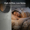 HOMCOM Bladeless Tower Fan for Bedroom, 36dB Standing Cooling Fan with 45Â° Oscillating, 3 Speeds, 3 Modes, 15H Timer, White