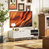 HOMCOM Marble Effect TV Unit, TV Stand Cabinet for up to 70