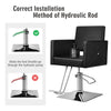 360 Degree Swivel Hairdressing Chair with Footrest