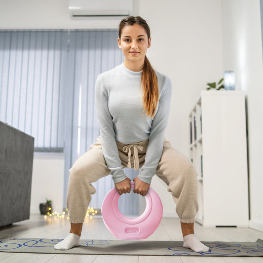 SPORTNOW 12kg Kettlebell in Pink