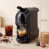 HOMCOM Pod Coffee Machine for Nespresso, Dolce Gusto Capsule & Ground Coffee, Small Semi Automatic Coffee Maker, 19 Bar, 0.6L