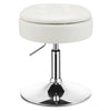 360° Swivel Vanity Stool with Removable Tray Lid-White
