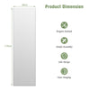 Full Length Wall Mounted Mirror for Bathroom Bedroom Entryway