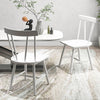 Set of 2 Windsor Chairs-White