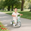 AIYAPLAY Toddler Balance Bike with No Pedal, 3 Silence Wheels for 12-36 Months Boys and Girls, Indoor Outdoor, Green