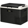 Outsunny 40L Portable Car Refrigerator - Grey and Black
