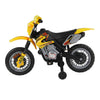 HOMCOM Electric Motorcycle for Kids Ride on Toys-Yellow