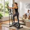 SPORTNOW Elliptical Cross Trainer for Home, Quiet Magnetic Elliptical Machine with Bluetooth, App Compatible, 8-Level Resistance