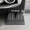 HOMCOM 2PCS Car Ramps, 3 Ton Low Entrance Plastic Curb Ramps with Anti-Slip Surface, Car Lift for Garage Workshop Cars SUVs Small Vans