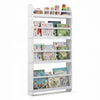 Kids Bookshelf 4-Tier Wall Mounted Book Shelf for Toys and Books-White