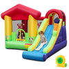 Kids Inflatable Bounce House with Long Slide and 680W Blower