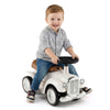 Kids Ride On Car with Under-seat Storage Space for 18-36 Months Boys and Girls Gifts-White