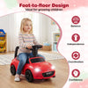 Kids Ride On Sliding Toy Mazda Licensed with Under-Seat Storage for Toddlers-Red