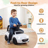 Kids Ride On Sliding Toy Mazda Licensed with Under-Seat Storage for Toddlers-White