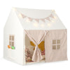 Kids Play Tent with Padded Mat for Children Aged 3-8 Years Old-Beige