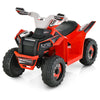 Kids Ride on ATV with Direction Control Large Seat-Red