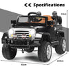 Kids Ride on Jeep Car Battery Powered with Remote Control-Black
