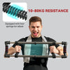 SPORTNOW Chest Expander, with 10-50kg Adjustable Resistance, for Home Gym, Office, Travel Workout