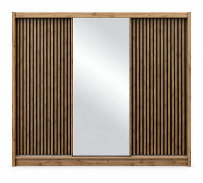 London Mirrored Sliding Door Wardrobe