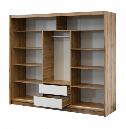 London Mirrored Sliding Door Wardrobe