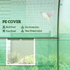Outsunny 245 x 200cm Polytunnel Greenhouse - Green