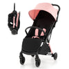 Lightweight Baby Stroller with Detachable Seat Cover-Pink