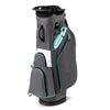 Lightweight Golf Cart Bag with 14-Way Divider Top and Cooler Pocket-Grey