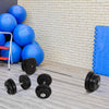 HOMCOM Dumbbell and Barbell Set with 65kg Adjustable Barbell Weights Set, for Home Gym - Black