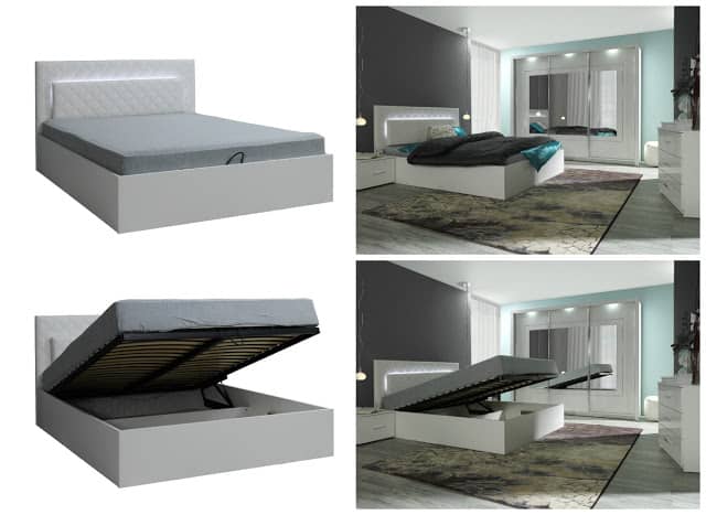 Panarea 81 Ottoman Bed 160cm