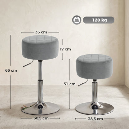 HOMCOM Bar Stool in Grey