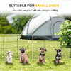 PawHut 8 Panel Pet Playpen for Small Dogs Indoor Outdoor 60 cm Height
