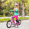 HOMCOM Kids Scooter, Teen Kick Scooter with Rubber Wheels, 16